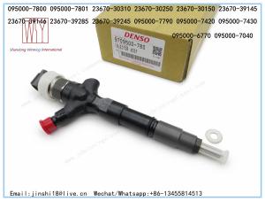 Quality DENSO GENUINE AND BRAND NEW DIESEL FUEL INJECTOR 095000-7800, 095000-7801, 23670-30310, 23670-30250, 23670-30150, 23670- wholesale