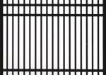 Best Price Powder Coated Square Post Wrought Iron Aluminum Fence