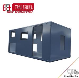 Quality Rectangle FRP Sandwich Box Expedition Truck Camper wholesale