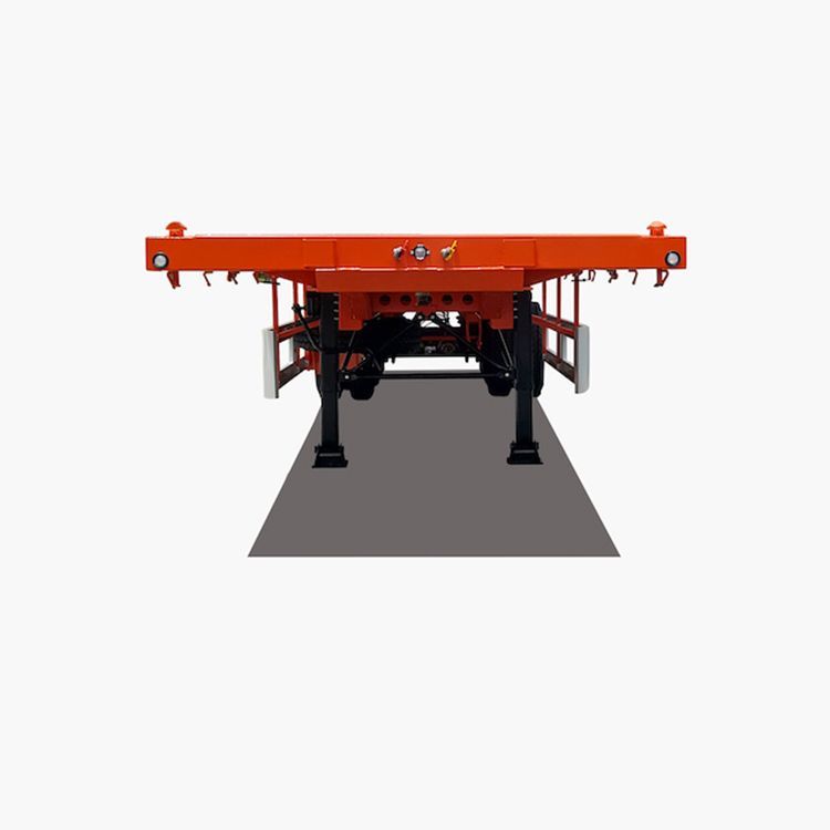 2 Layers of Fence Wall 40FT Versatile and Reliable Drop Side Rail Wall Flatbed Semi-Trailer with BPW Axle 12t and Air Bag Spring Suspension