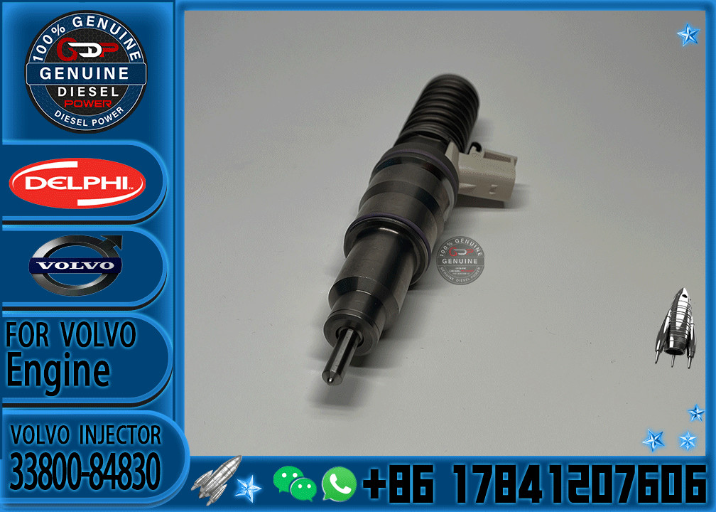 Fast delivery 33800-84830 33800-84840 engine part injector 3380084830 BEBE4D21001 used for Hyundai excavator