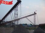 Industrial Portable Inclined Telescopic Belt Conveyor For Stone Crushing Plant