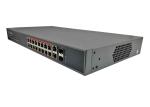 POE-S2216GFB (16FE+2GE+2GE SFP) 16 Port 100Mbps IEEE802.3af/at PoE Switch 300W