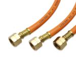 Orange Natural Oil Resistant Lpg Gas Hose 6.3mm 8.0mm 10mm