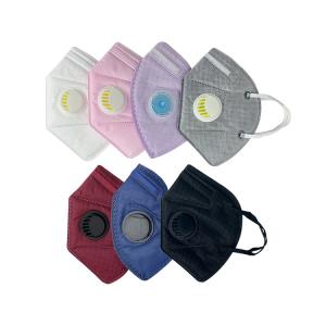 Quality Anti Dust Face Mask Black , Cotton Anti Dust Mask 3 Layer Construction Elastic Earloop wholesale