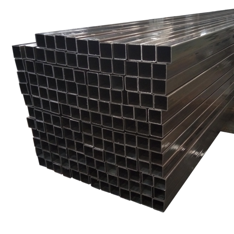 40x40 12m Galvanised Square Black Steel Pipe Q215 Hollow Section