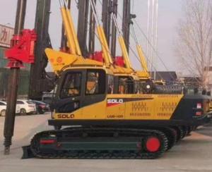 Quality 20m Crawler Mounted Rotary Drilling Rig Piling Machinery wholesale