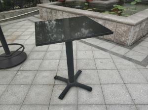 Quality Bistro Table base Cast Iron Table leg Water proof Outdoor Furniture Bar Table wholesale
