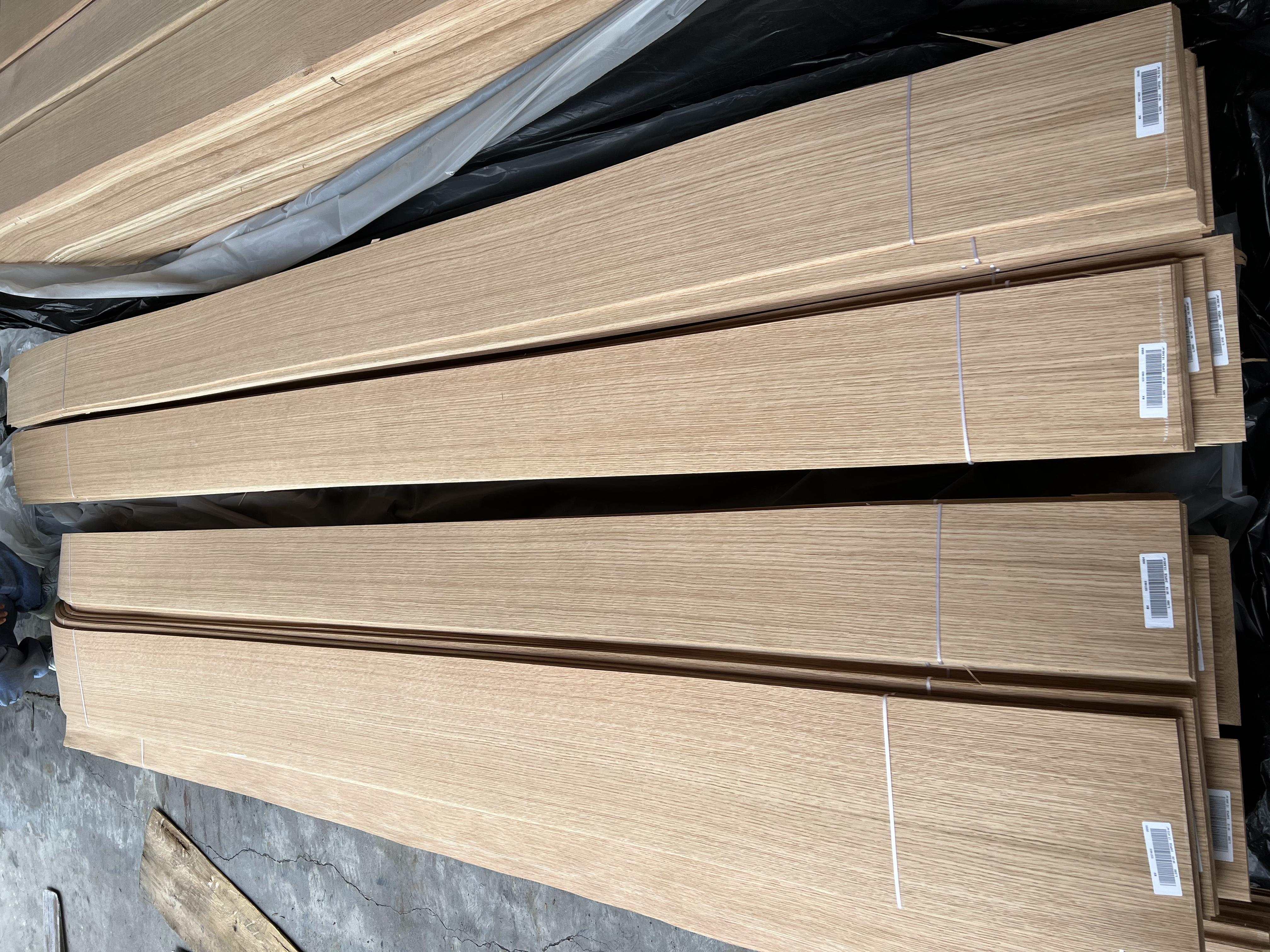 Wholesale 0.45mm A/AA Wood Veneer White Oak Wood Veneer Sheets Natural decorative wood veneer