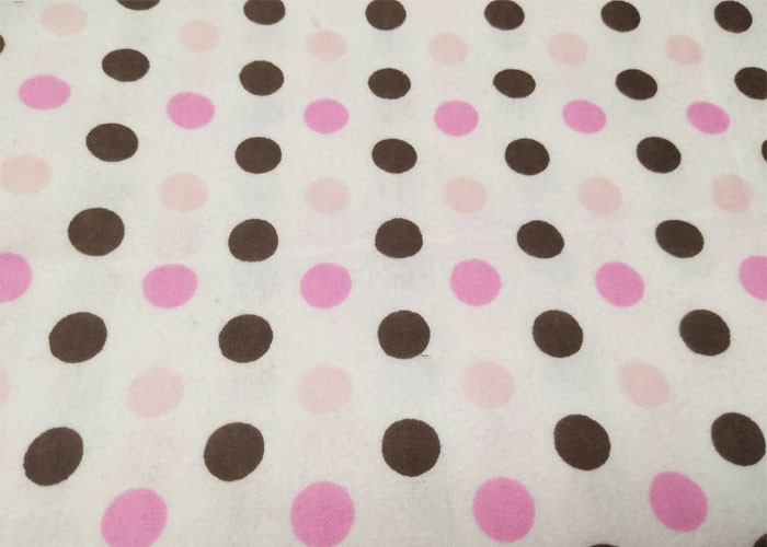 100gsm 100% cotton flannel fabric Colorful Cycle Printed