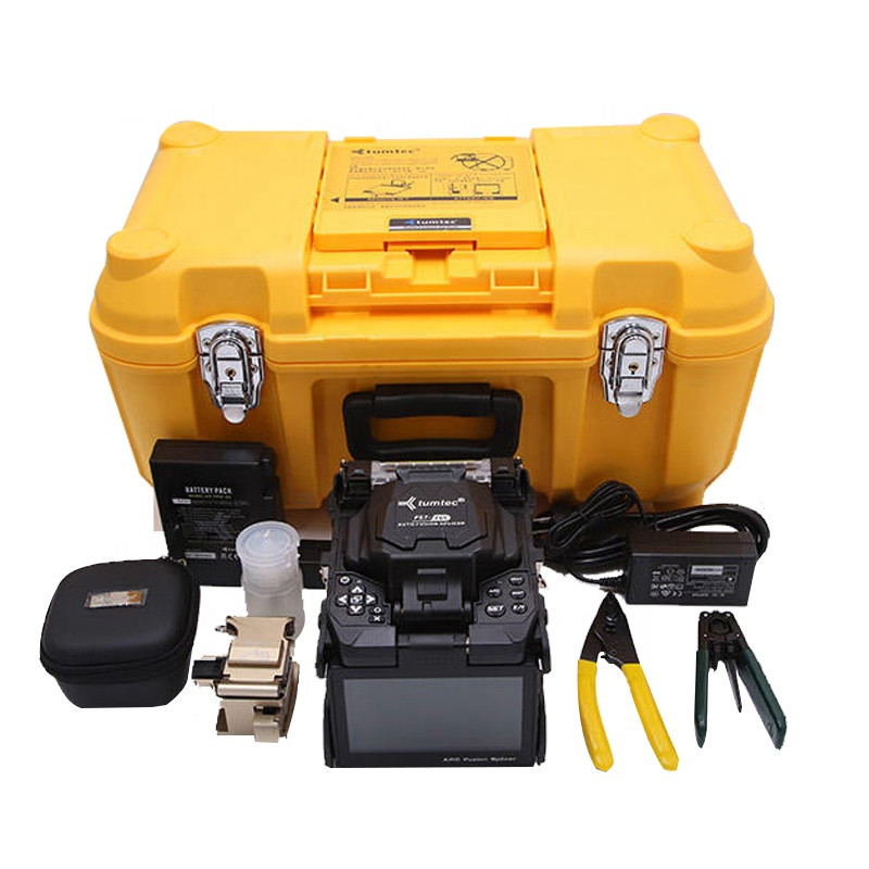 5000 Arcs Core Alignment Splicer V9+ V9 V9 Mini Fiber Cable Splicing Machine