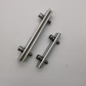 Quality Silver Aluminum Solar Panel Hardware Clip And Mid Clamp For Apartment wholesale