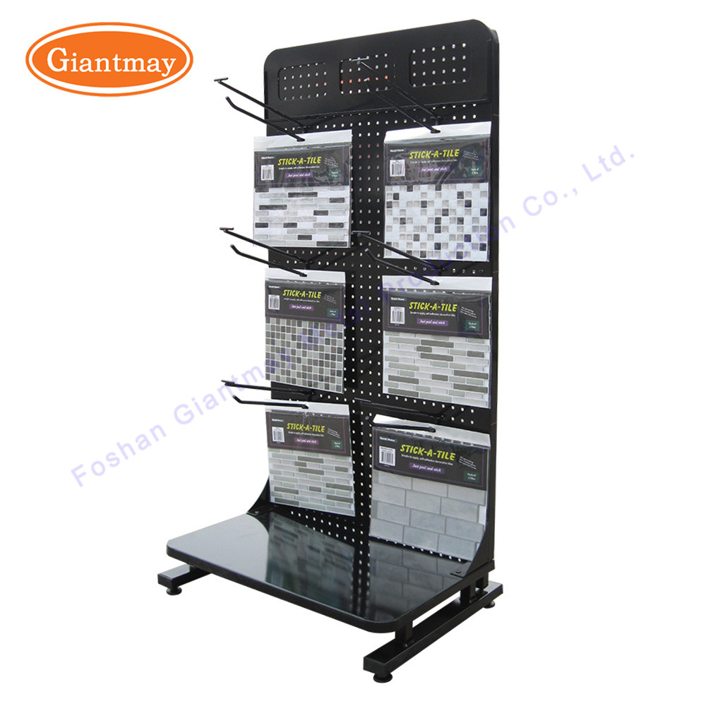 Hanging Hooks Tile Rack Mosaic Shop Metal Display Stand