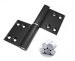 Four / Five Hole 10 Axes Left Opening Aluminum Door Hinge For All Swing Doors