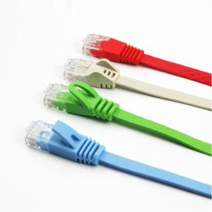 China CAT6 RJ45 AOC Network Cable Crystal Head Twisted Pair Copper LSZH on sale