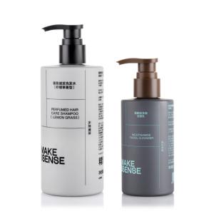 China 200ML 400ML Shampoo Bottles , Decorative Shampoo Pump Bottles For Mens on sale