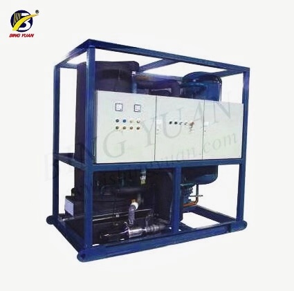 Air Cooling 7T 35mm Ice Tube Maker Machine , Stainless Steel Ice Maker