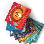 English Children Board Book Printing Cardboard Book Printing 6.5”X6.5” 7”X7” 8