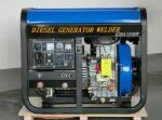 2.2kva 3600rmp Diesel Generator Welder , Motor Generator Welding Machine