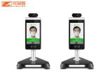 8 Inch Facial Scan Thermometer Contactless Face Brushing System For School