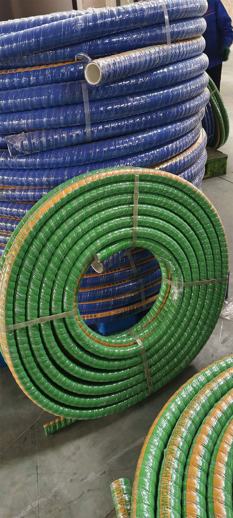 UHMW Chemical Resistant Vacuum Hose 1/2 XLPE Hose Chemical Compatibility