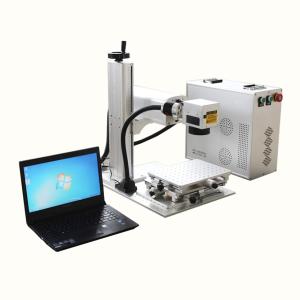Quality 240VAC 1062nm Rotary Metal Color Laser Marking Machine 300x300mm wholesale