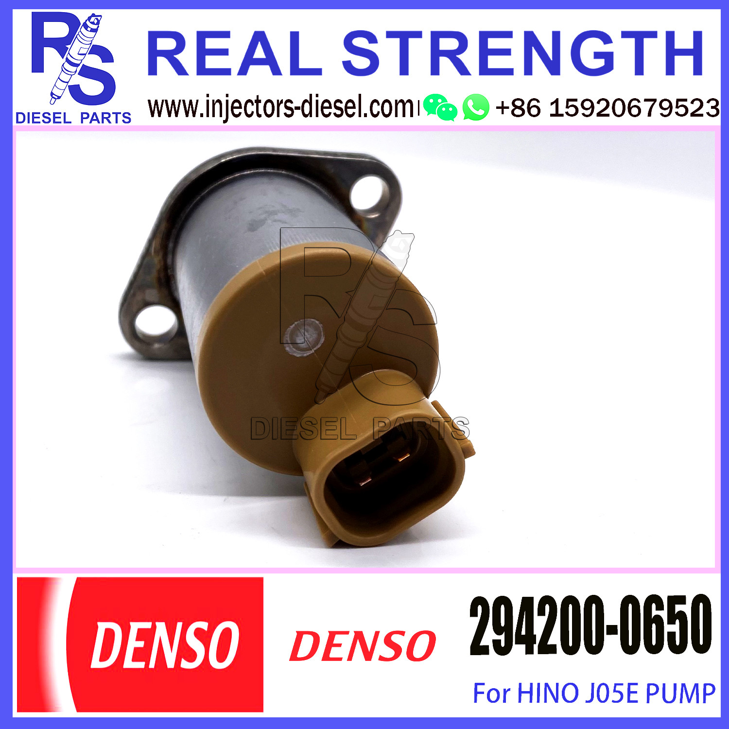 294200-0650 Injector Control Valve SCV Diesel Fuel Solenoid Valve