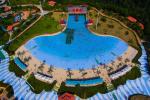 OEM Aqua Water Park Big Blue Tsunami Wave Pool Anti UV Steel Artificial Surf