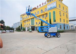 Quality All Terrain Zoom Telescopic Boom Lift , Aerial Man Lift Equipment For Construction wholesale