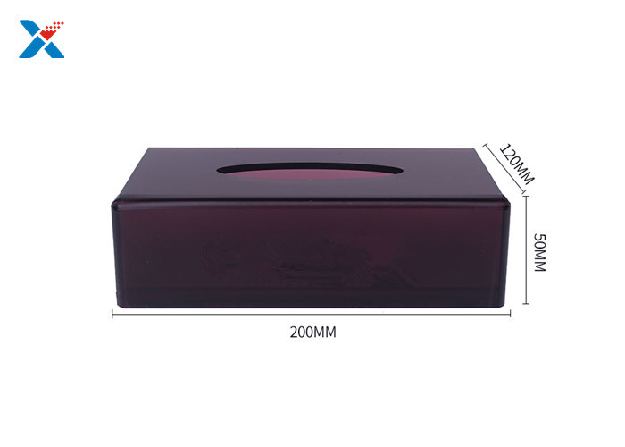 Tissue Acrylic Packaging Box Holder Organizer Paper Dispenser Box Easy Clean