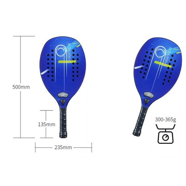 Fitness Exercise Tennis Paddle Racket 18k Carbon Fiber Padel Tennis Racquet