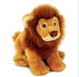 Quality 10inch Wild Lion Stuffed Animal Plush Toys , Soft Toys For promotion Gifts wholesale