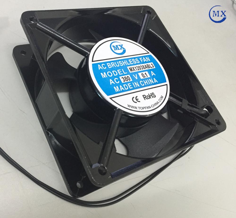 Metal frame 380V ac custom fan for large - scale electronic equipment heat dissipation
