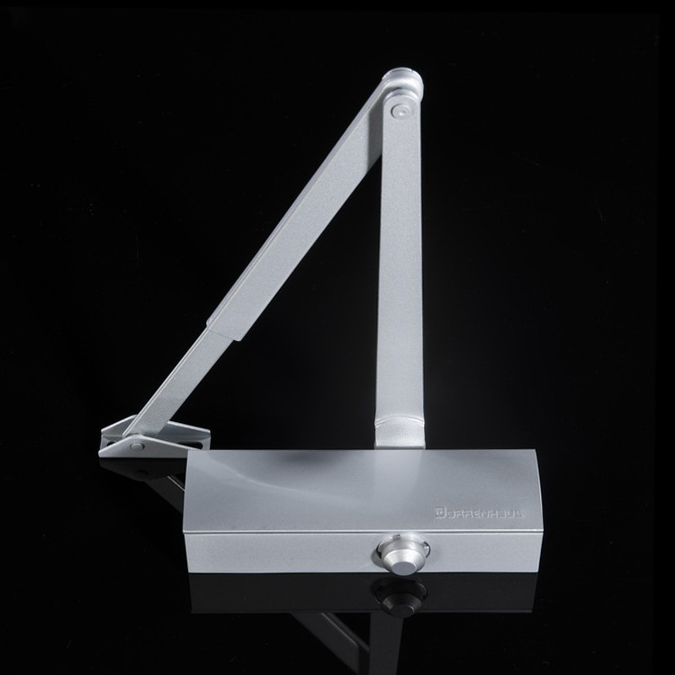 Euro Style Aluminum Door Closer Size 4 Backcheck Round Cover For 85kg Door