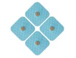 QS-TECH physical therapy electrode pad 5x5cm snap button electrode