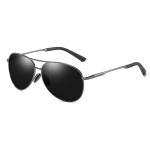 TAC Polarized Men Sunglasses Driving Anti Glare UV400 141MM Vintage Spring Hinge