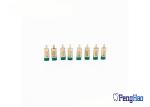 Precise Fitting Dental Lab Twin Pins With Abrasion Resistant Metal Sleeves