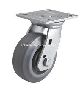 Quality 7015-56 Heavy Duty 5&quot; 300kg TPE Swivel Plate Caster with Customization Option wholesale