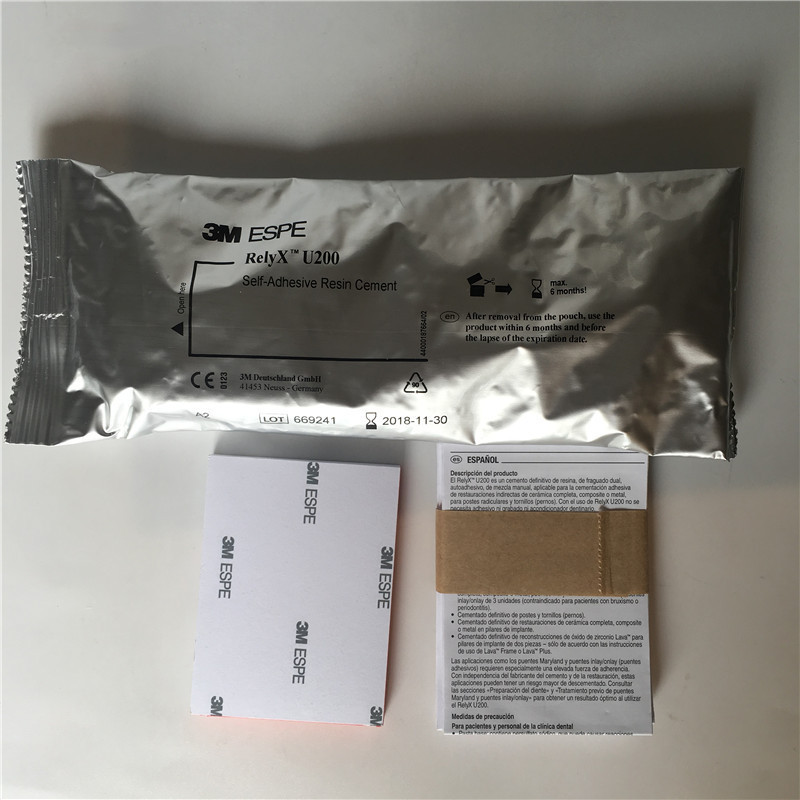 Dental Relyx U200 Automix Self Adhesive Resin Cement 11g Base Paste