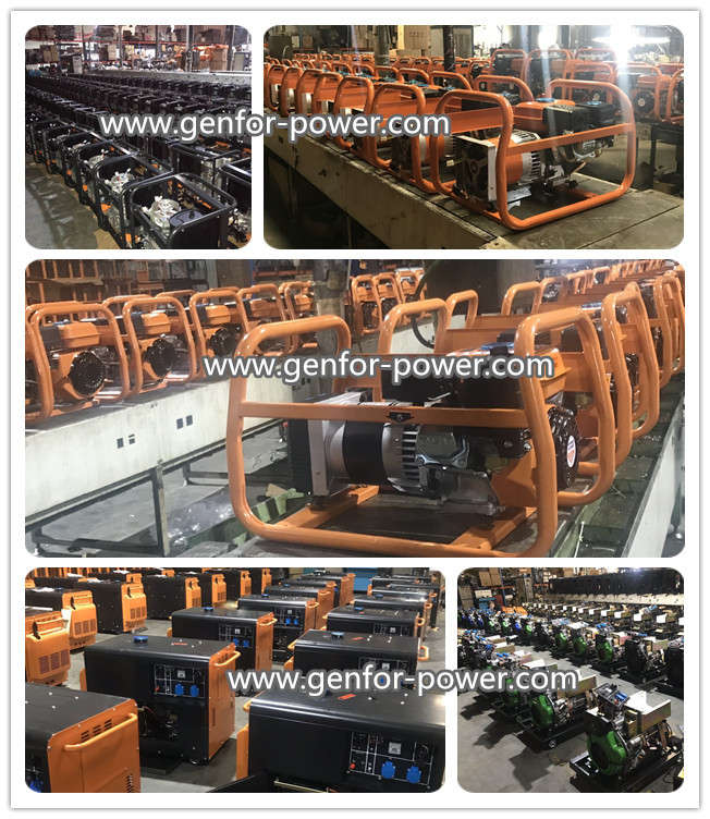 AC Selft-Exciting Alternator High Output Alternator Single-Phase Dynamo 5KW DC8.0A12V