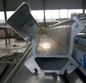 Quality Tunnel Drilling 7020 T6 Aluminium Extruded Profiles 7.25M wholesale