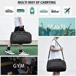 Duffle Large Waterproof Swimming Bags With Shoes Compartment Weekender Overnight
