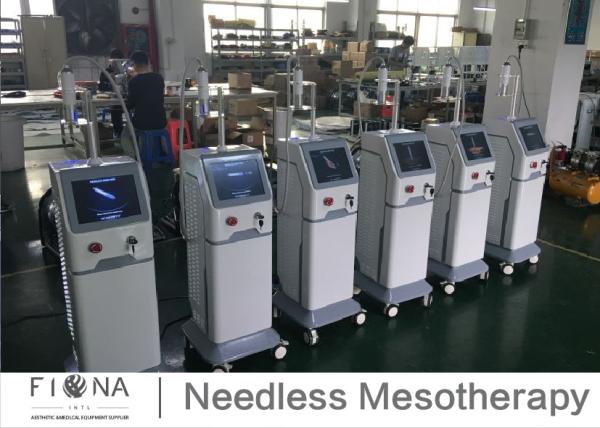 No Surgery Needle Free Mesotherapy Machine , RF Ultrasound Skin Tightening