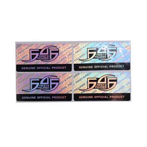 Quality Printable Custom Hologram Stickers Fade Resistance Waterproof 3D Holographic Labels wholesale