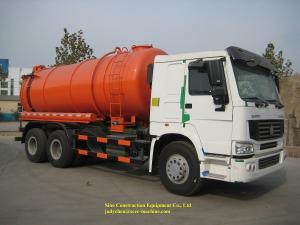 Quality 20m3 Sewage Suction Truck 20000L Sinotruk HOWO 6x4 Sewer Vacuum Truck wholesale