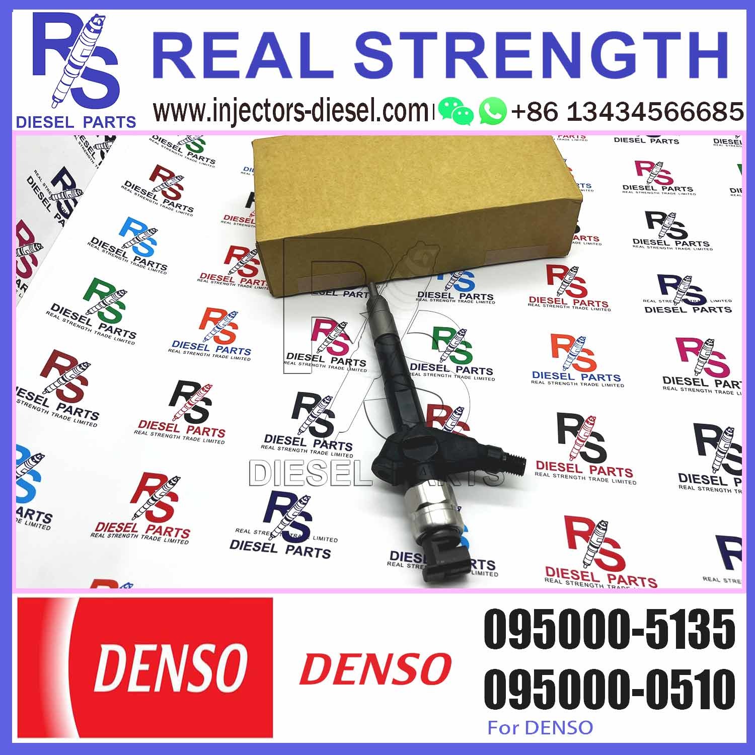 New Fuel Injector 095000-513# 16600AW40A 095000-5130 095000-5135 for NISSAN PRIMERA ALMERA TINO X-TRAIL YD22