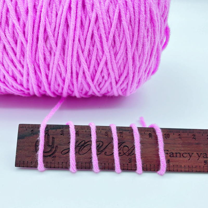 16S*2*8PLY 100% Acrylic Chenille Yarn Tufting Yarn Cone For Hand Knitting And Crocheting