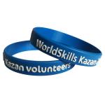fashion wristband Custom Colourful Sport Debossed Rubber Wristband ,imkgift