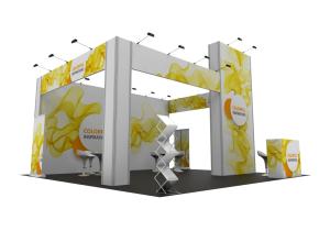 Quality Modern Custom Tradeshow Booth Portable Waterproof Stable Aluminum Tube wholesale