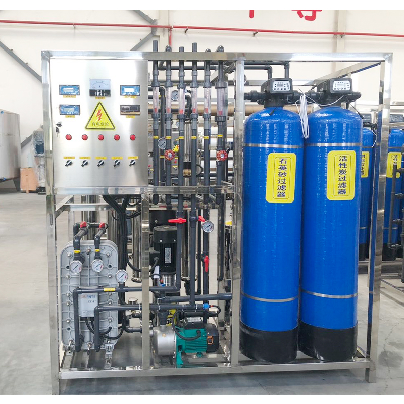 UF Module 0.0001-0.001um 500LPH Purified Ultra Pure RO EDI Water Treatment System for Water